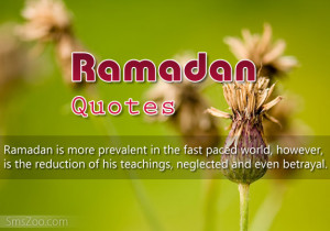 Happy Ramadan Quotes Sms