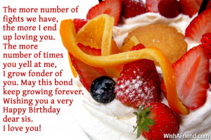 quotes for sisters birthday