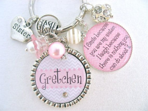 Personalized Sister Inspirational Quote by MyBlueSnowflake on Etsy, $ ...