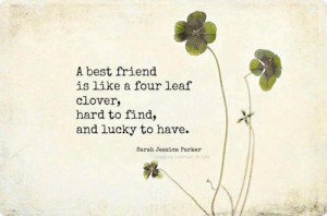 Free Download Best Friend Is Like A Four Leaf Clover Design
