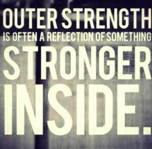 outer strength and inner strength}