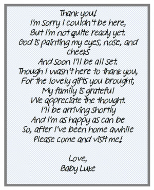 from unborn baby baby shower poems from unborn baby baby shower thank ...