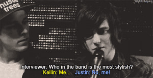 Kellin Quinn sleeping with sirens sws interview mine2 justin hills