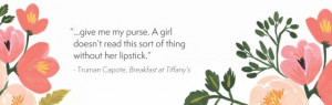 Quote from Breakfast at Tiffany's