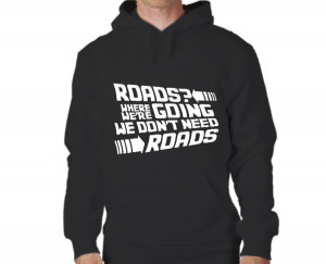 ... › Shop › Hoodies › Back To The Future Retro 80S Quote Hoodie