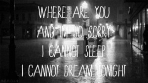 ... quotes typography sayings animation song lyrics blink 182 dream sleep