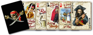 Famous Pirates Playing Cards