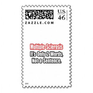 Multiple Sclerosis Quote Stamp