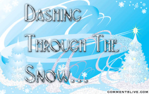 Season Winter Dashing Through The Snow quote
