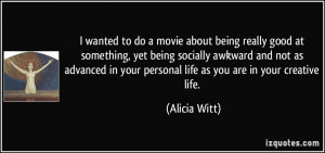 ... about being really good at something, yet being socially awkward