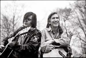 Steve Earle, left, and Townes Van Zandt, who mentored Earle after the ...