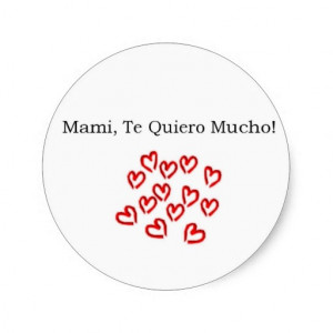 Spanish Quotes Round Sticker
