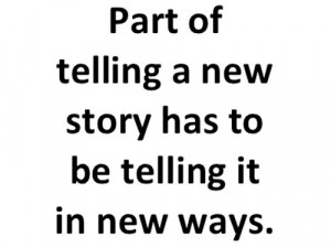 Quote about storytelling