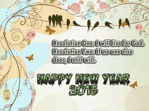Happy New Year 2015 Resolutions Quotes | New Year Quotes
