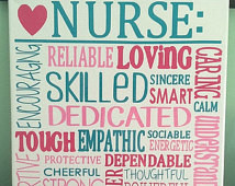 ... Nurse Sign. Gift for rn, lpn, cna, md , Nursing Student, Nurse. Co