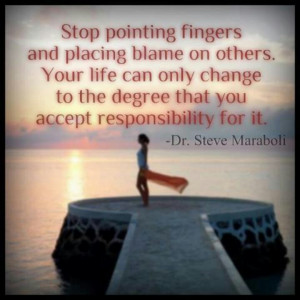 Stop pointing fingers...