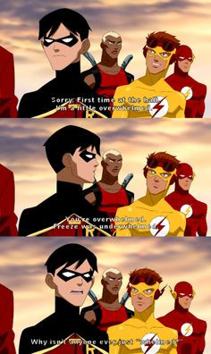 ... that would be when Robin officially became my favorite sidekick. More