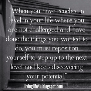 Repositioning Yourself To The Next Level