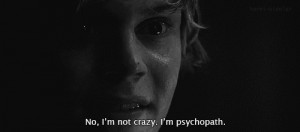 american horror story ahs crazy death tate violet psychopath animated ...