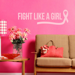 Fight Like A Girl - Wall Decals