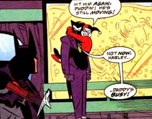 ... Harley. Their relationship is very dominant/submissive-esque, and I