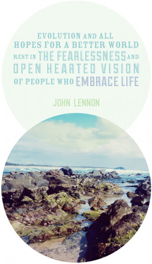 inspirational quote by John Lennon