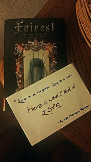 ... Marissa MeyerAnd a quote that carries a lot of emotion for me from