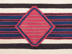 Classic Period Navajo Chief's Blanket, circa 1865 image 2