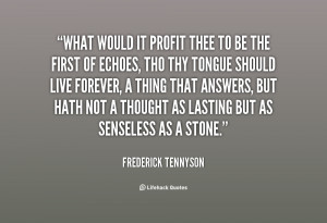 Frederick Tennyson