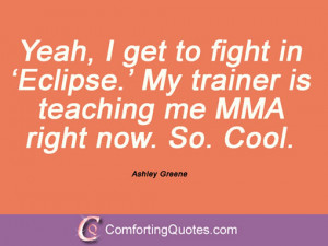 Ashley Greene Quotations