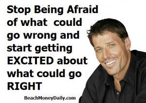 Stop Being Afraid