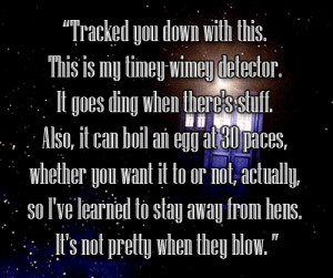 The Tenth Doctor, Blink