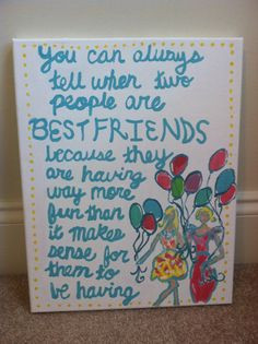 Lilly Pulitzer Canvas, Friendship Canvas Painting, Canvas Paintings ...