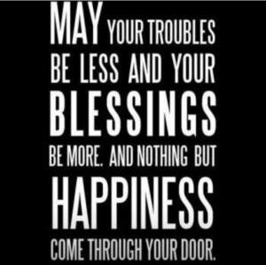 Blessings & happiness