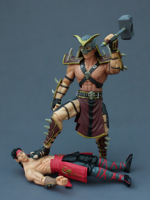 review mortal kombat 6 inch deluxe shao kahn