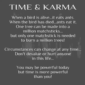 Time and karma