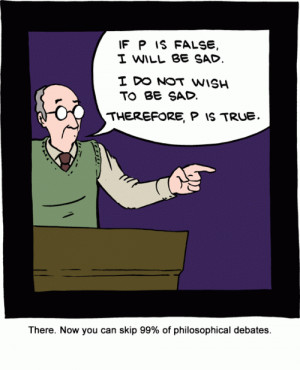 Also, 100% of all creationist arguments. Therefore, philosophy is ...