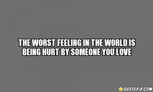 The Worst Feeling In The World!!