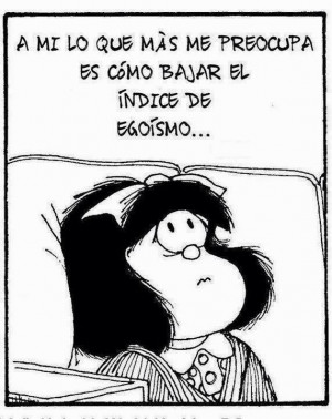 Mafalda y los egoistas