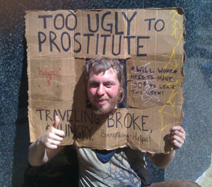 22 Hilarious & Clever Homeless Signs…