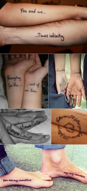 Home » Tattoo Ideas » Best couple tattoo ideas