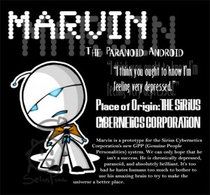 Marvin the Robot by ~SelanPike on deviantART