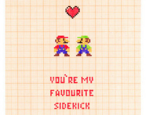 You're My Favourite Sidekick - Mario & Luigi Nintendo Love Romance ...