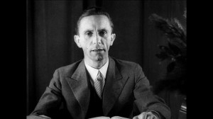 HD Joseph Goebbels / New Year's Message / Germany / 1935 – Stock ...