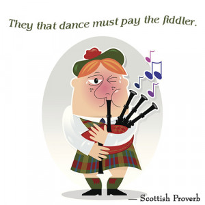 funny scottish proverb on dance