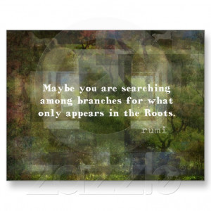 Rumi quote on healing and love postcard - Zazzle.com.au