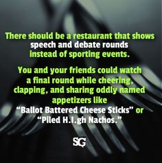 Forensics-Speech and Debate