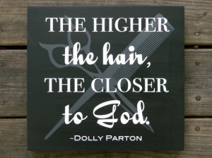 Hairdresser Stylist Salon Owner Gift~ The higher the hair, the closer ...