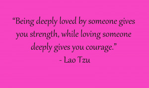 Words to Live By: Lao Tzu and Love