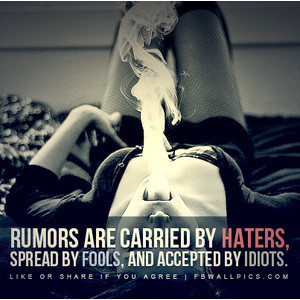 Rumors Carried Spread and Accepted Quote